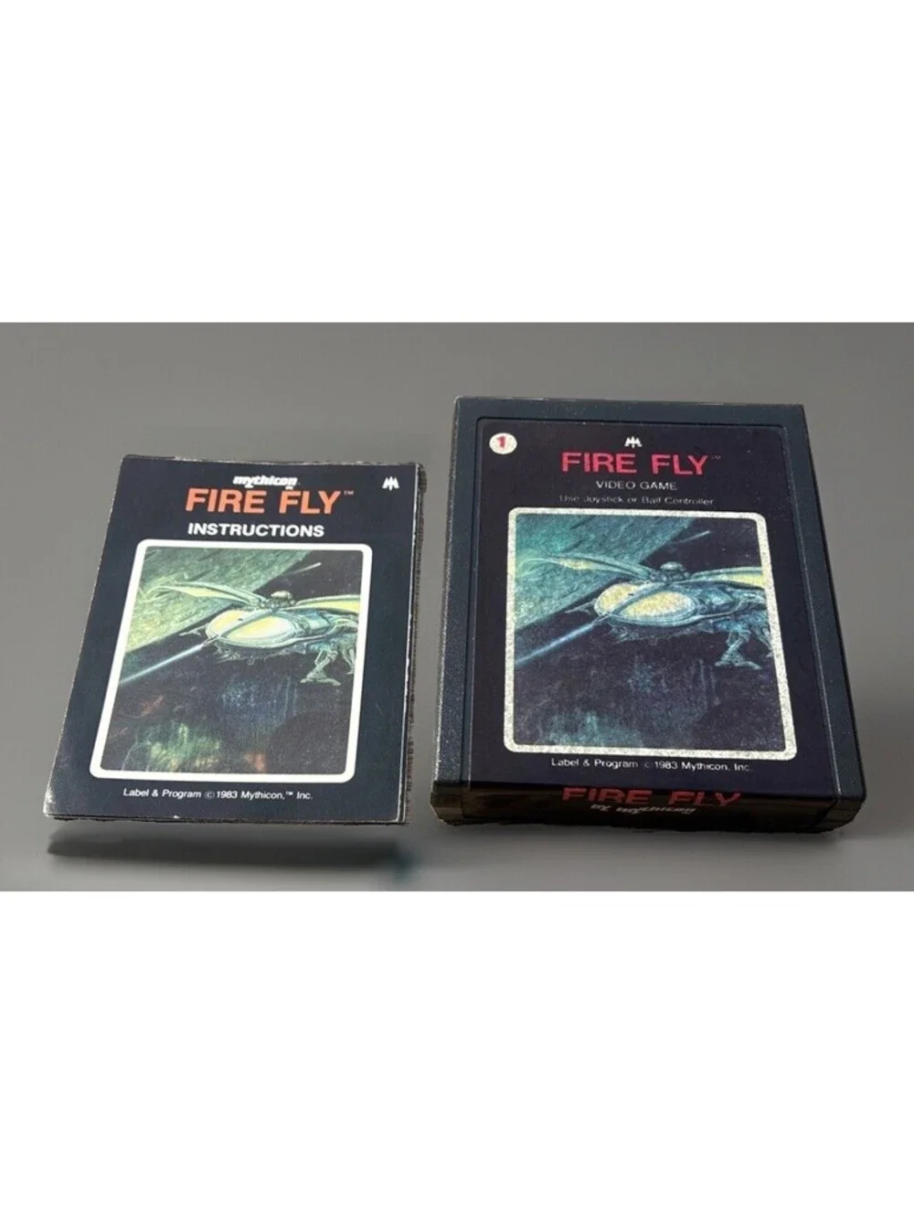 Fire Fly ( Atari 2600, 1983) Cart And Manual  Tested And Working